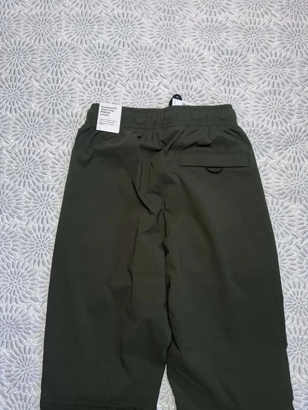 Nike Tech Woven Pants Olive Sequoia Green HM8241-355 Men's Size XS